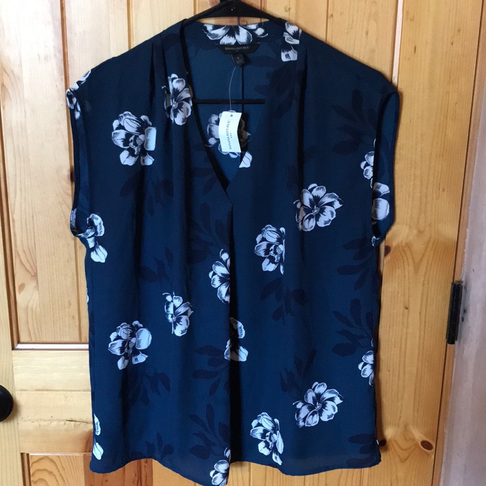 Banana Republic Floral Top